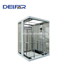 Glass panoramic elevator for public use and with best quality